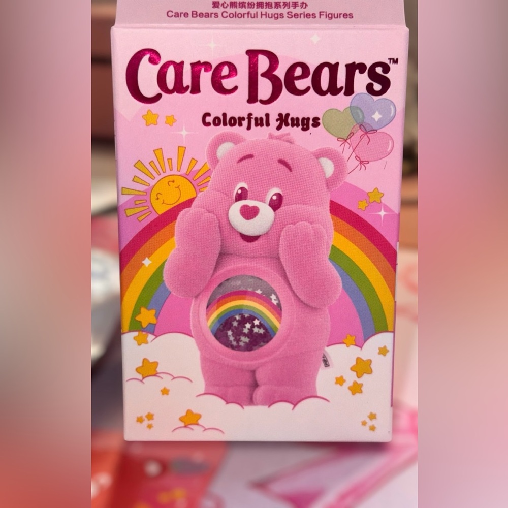 Pop Mart Care Bears Colorful Hugs series figures